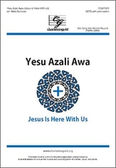 Yesu Azali Awa SATB choral sheet music cover